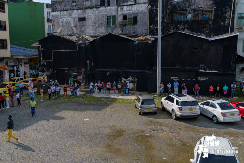 Superando todas las expectativas se realizó el Mercado Popular Campesino en Buenaventura