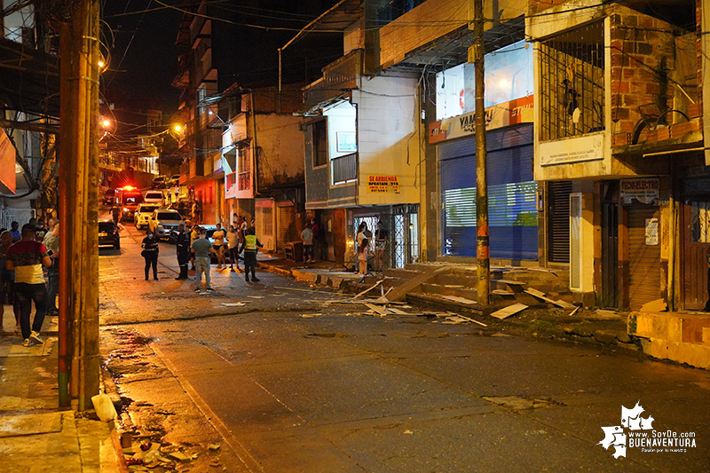 La Cámara de Comercio de Buenaventura rechaza atentado a establecimiento comercial de la calle Sorvásquez