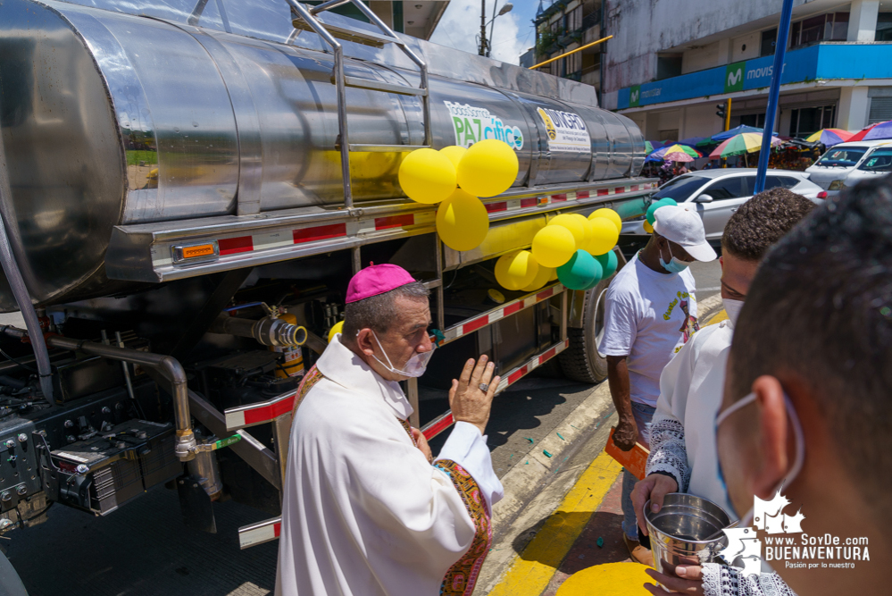 Buenaventura cuenta con tres carrotanques nuevos para mejorar el suministro de agua potable en algunos barrios de la ciudad