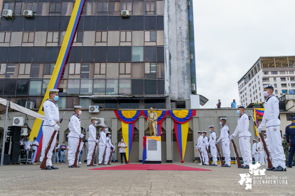 En Buenaventura también se conmemoraron los 211 años de la Independencia de Colombia