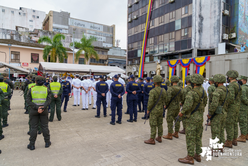 En Buenaventura también se conmemoraron los 211 años de la Independencia de Colombia