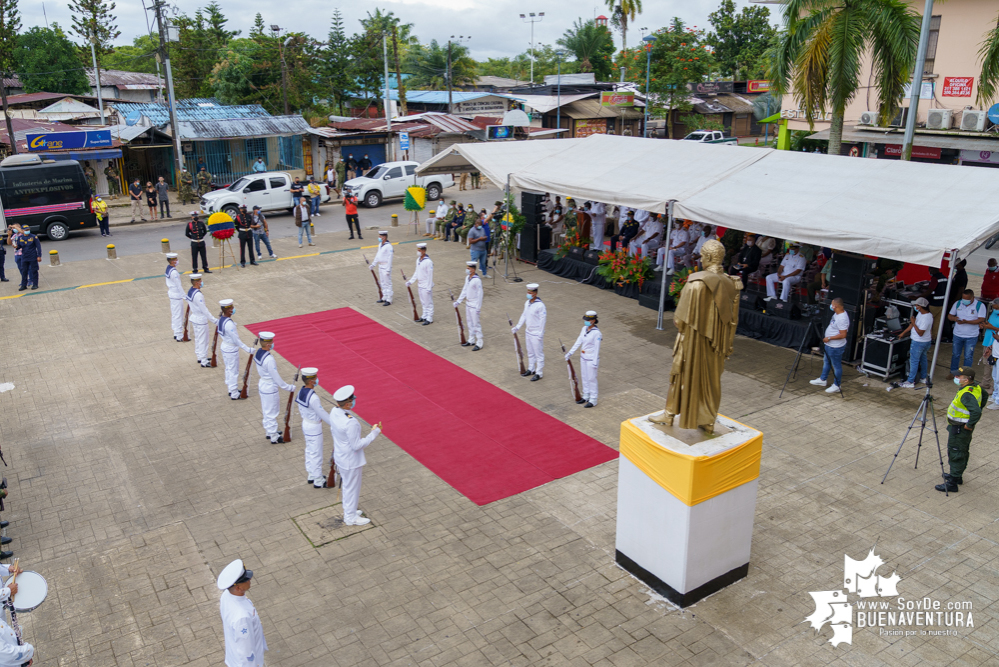 En Buenaventura también se conmemoraron los 211 años de la Independencia de Colombia