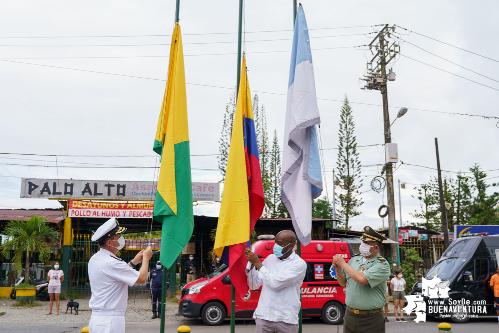 En Buenaventura también se conmemoraron los 211 años de la Independencia de Colombia