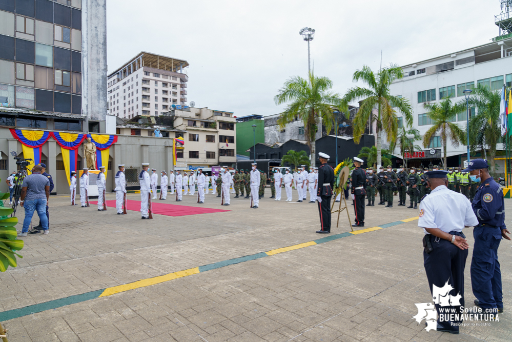 En Buenaventura también se conmemoraron los 211 años de la Independencia de Colombia