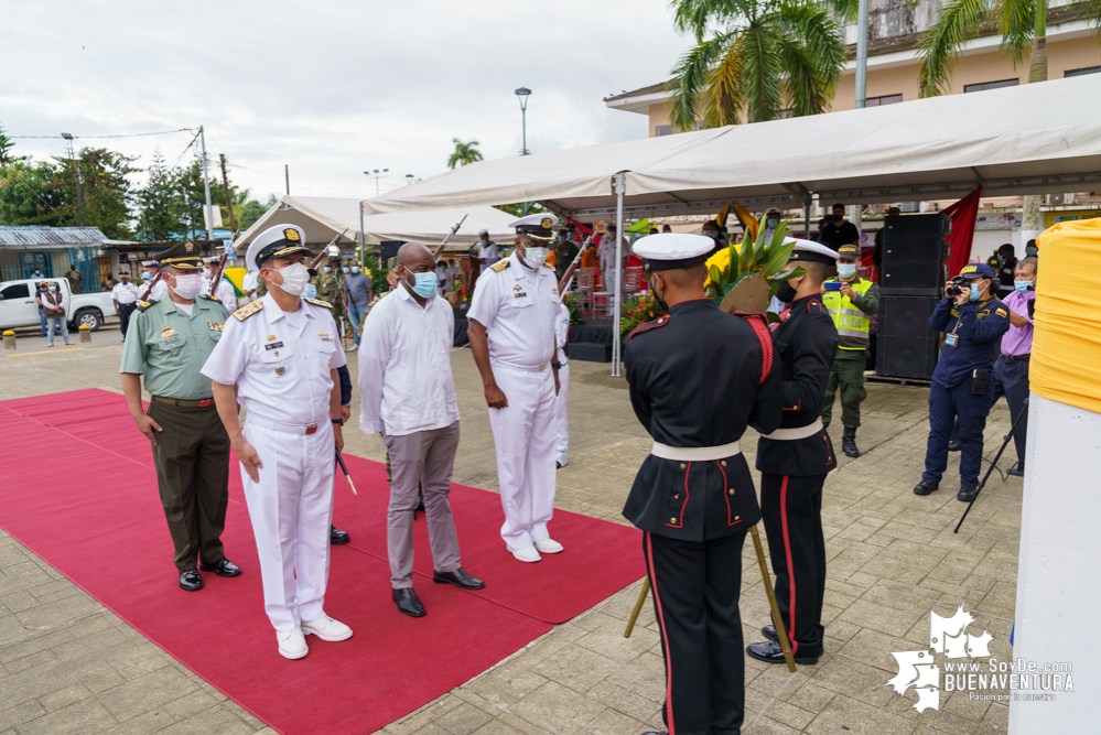 En Buenaventura también se conmemoraron los 211 años de la Independencia de Colombia