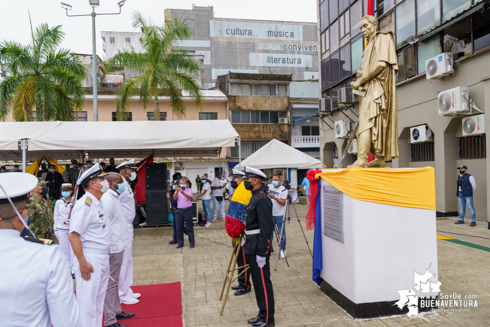 En Buenaventura también se conmemoraron los 211 años de la Independencia de Colombia