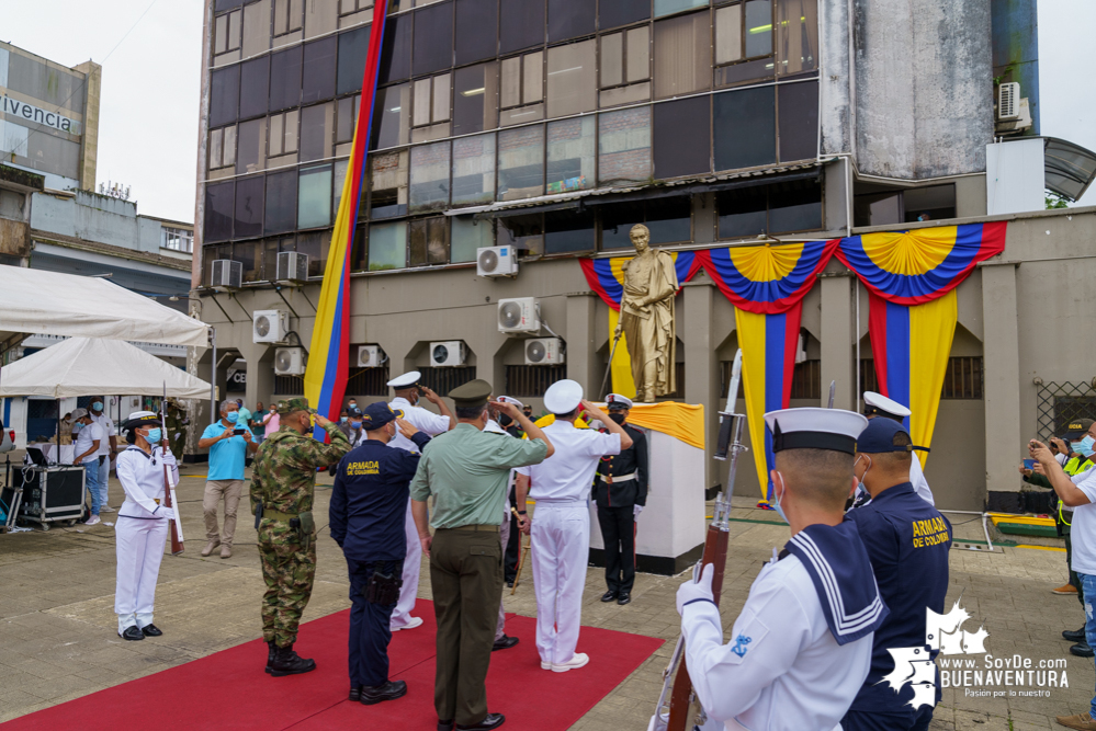 En Buenaventura también se conmemoraron los 211 años de la Independencia de Colombia