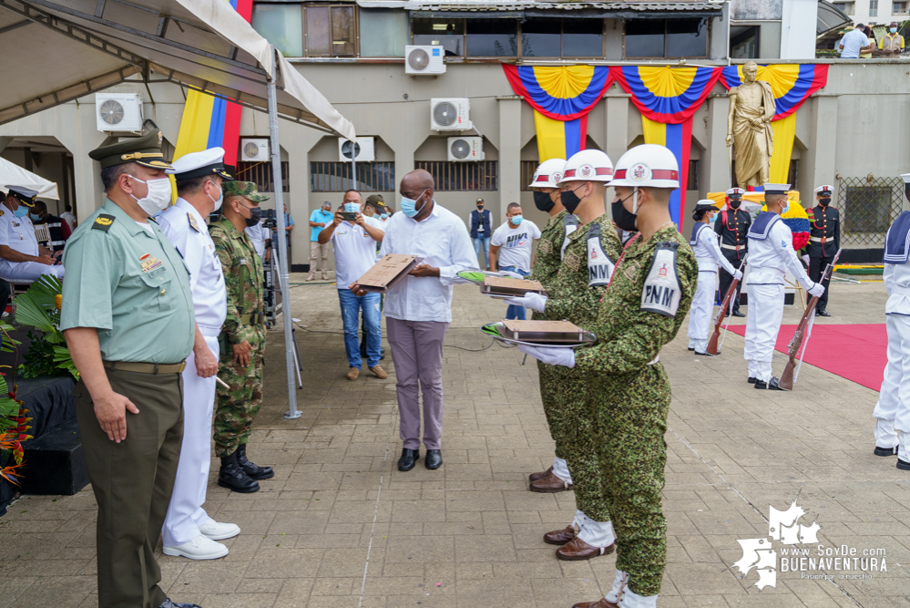 En Buenaventura también se conmemoraron los 211 años de la Independencia de Colombia