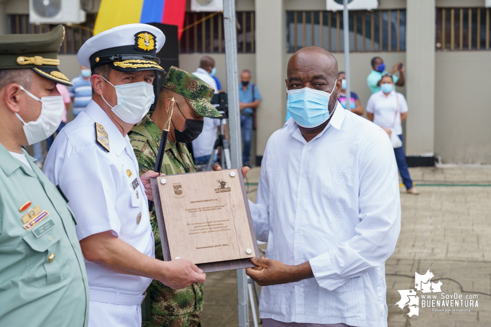 En Buenaventura también se conmemoraron los 211 años de la Independencia de Colombia