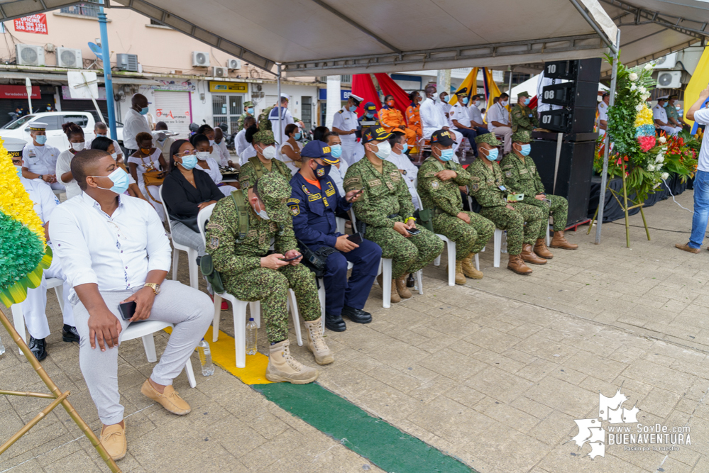 En Buenaventura también se conmemoraron los 211 años de la Independencia de Colombia