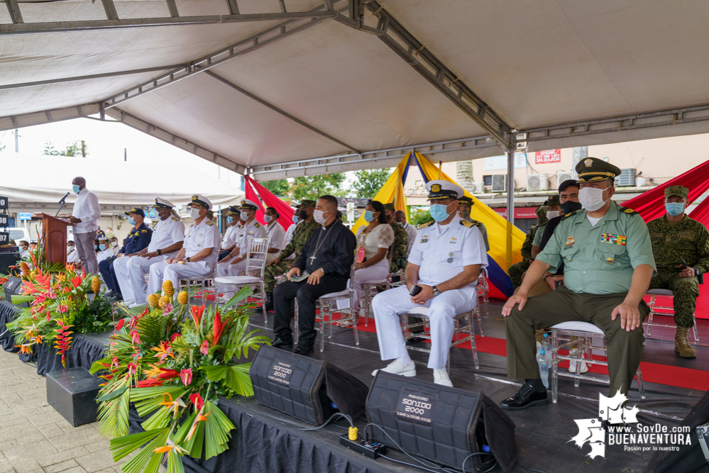 En Buenaventura también se conmemoraron los 211 años de la Independencia de Colombia