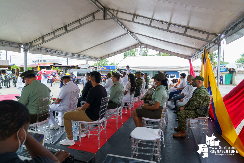 En Buenaventura también se conmemoraron los 211 años de la Independencia de Colombia