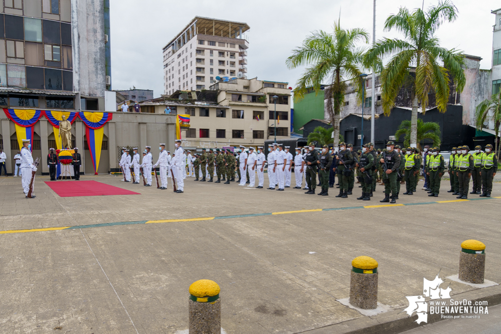 En Buenaventura también se conmemoraron los 211 años de la Independencia de Colombia