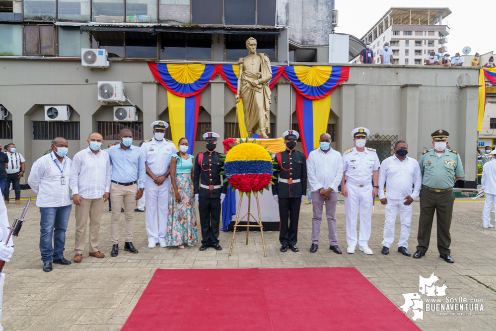 En Buenaventura también se conmemoraron los 211 años de la Independencia de Colombia