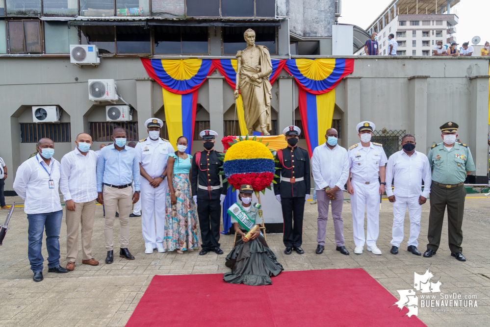 En Buenaventura también se conmemoraron los 211 años de la Independencia de Colombia