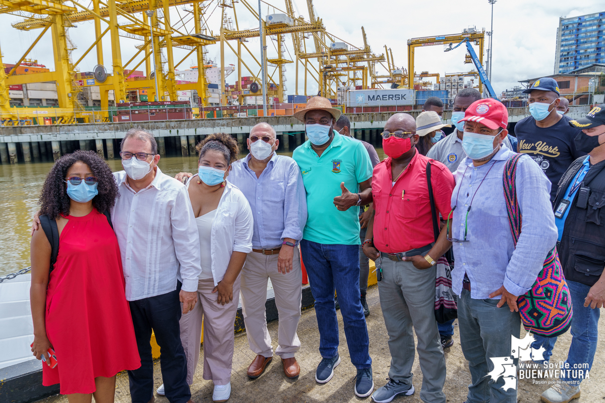 Delegados del Sistema Integral para la Paz estuvieron de visita en Buenaventura 