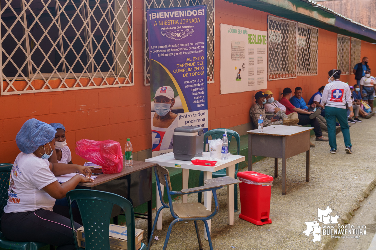 Habitantes de Juanchaco fueron beneficiados con jornada médica