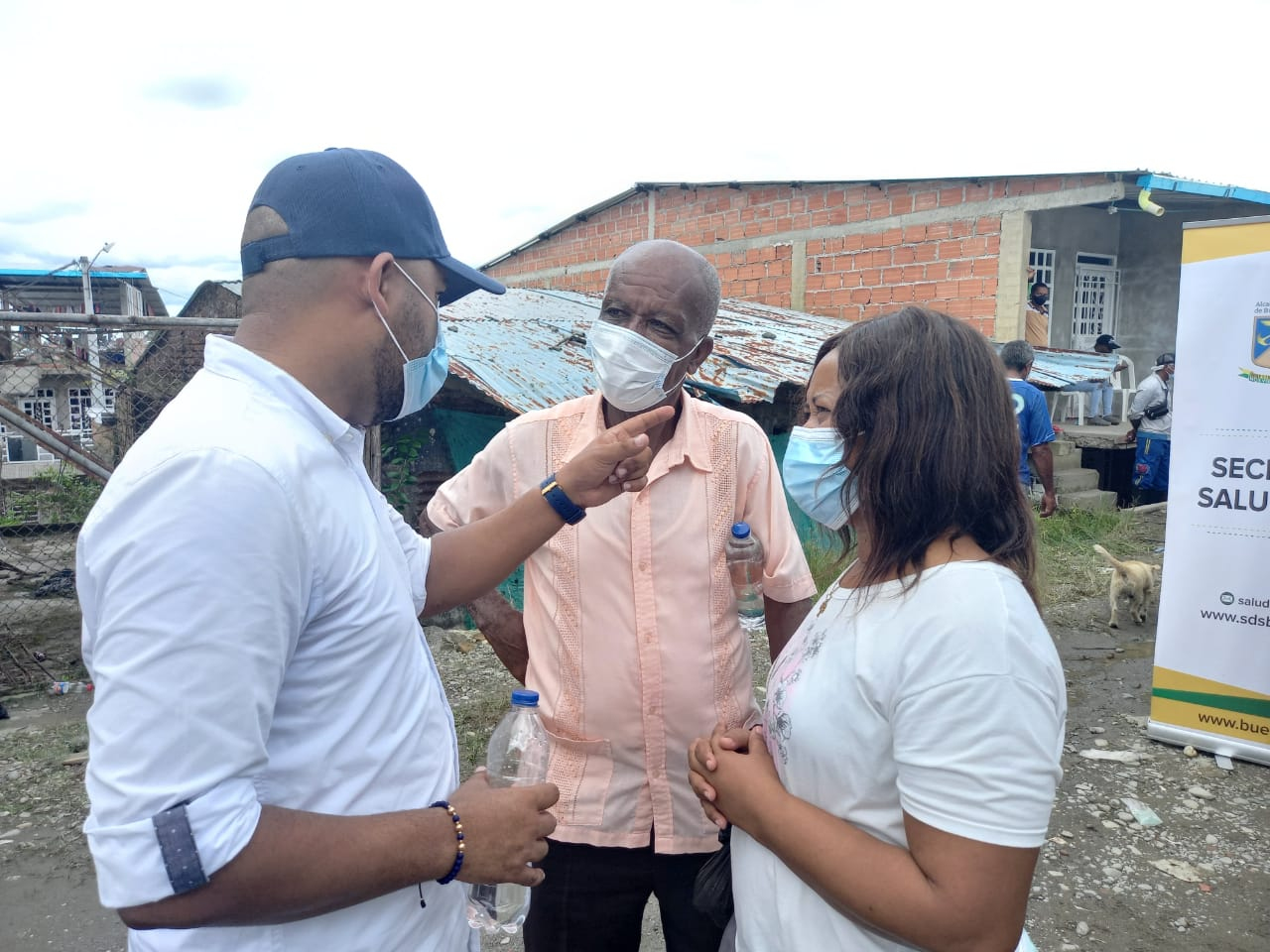 La Alcaldía Distrital de Buenaventura realizó en el barrio El Triunfo su oferta de servicios