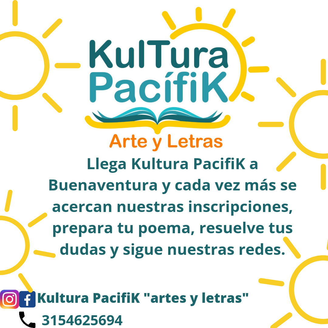 Se amplió el rango de edad para participar en el concurso poético Kultura PacifiK “Arte y letras”