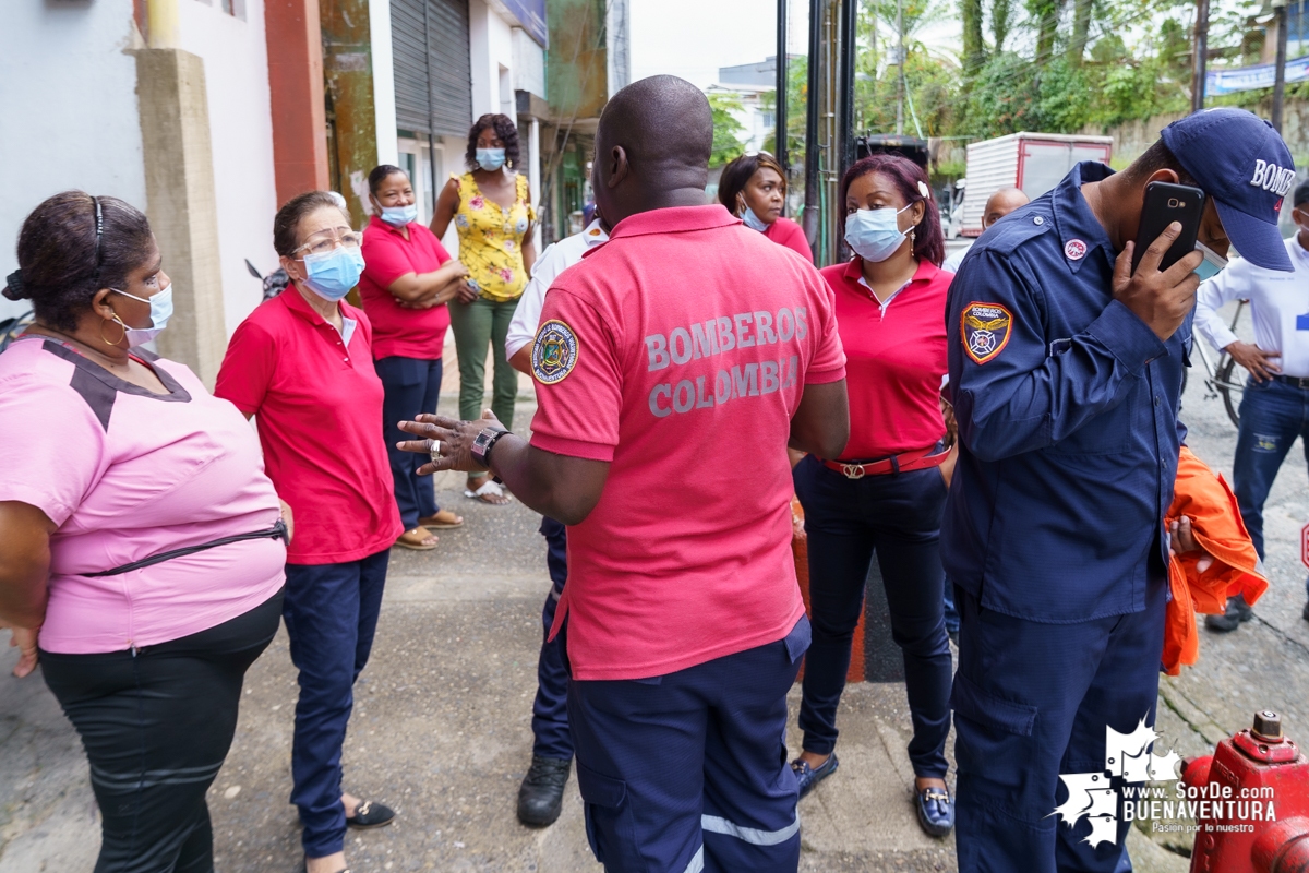 Más de 9.000 personas participaron del Simulacro Nacional 2021 de Respuesta a Emergencias en Buenaventura