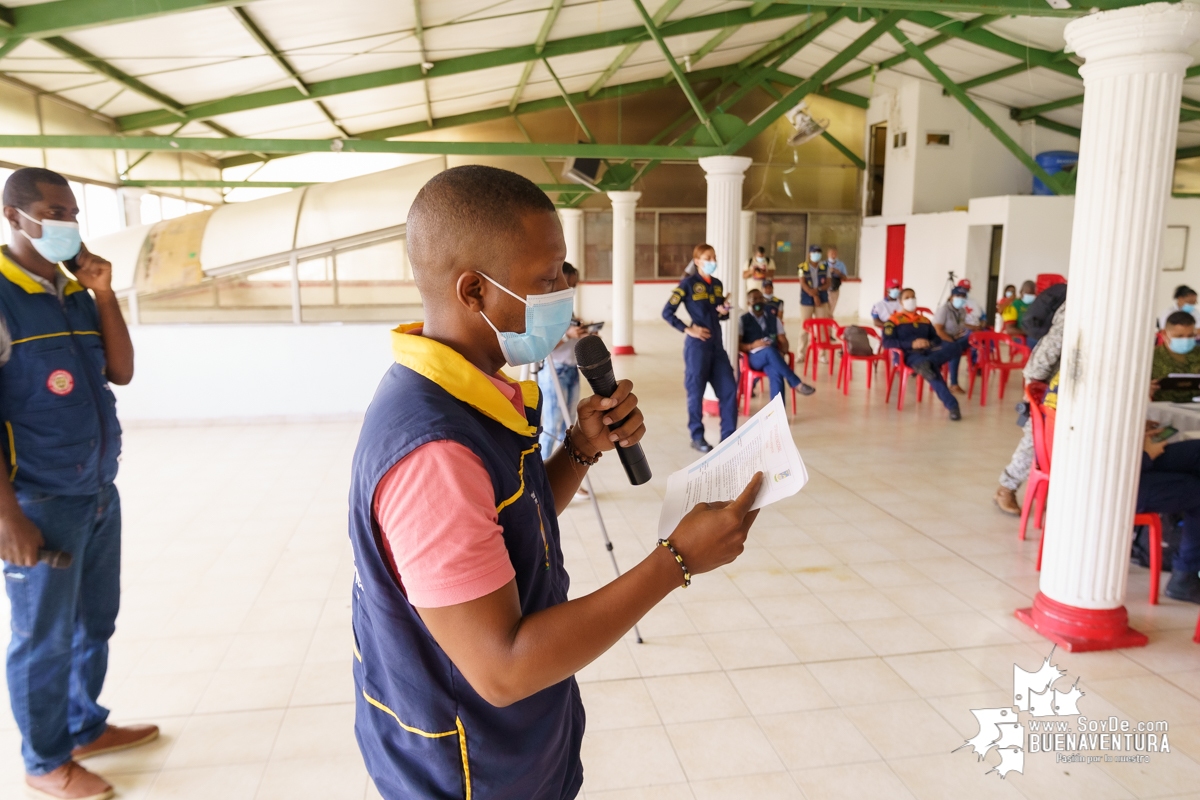 Más de 9.000 personas participaron del Simulacro Nacional 2021 de Respuesta a Emergencias en Buenaventura