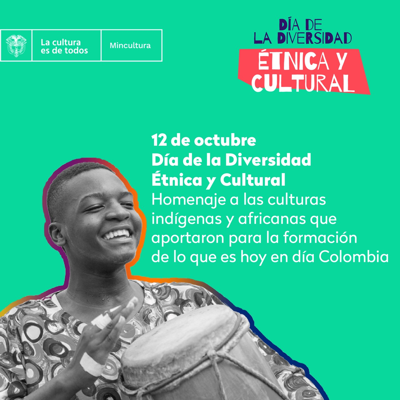 El 12 de octubre será conocido como Día de la Diversidad Étnica y Cultural de Colombia 