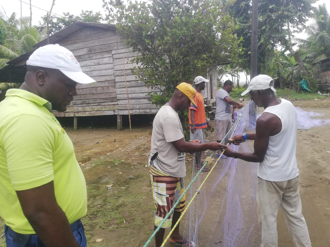 La OIM y la Alcaldía Distrital realizan visitas de validación en los consejos comunitarios de Punta Soldado y Bajo Calima