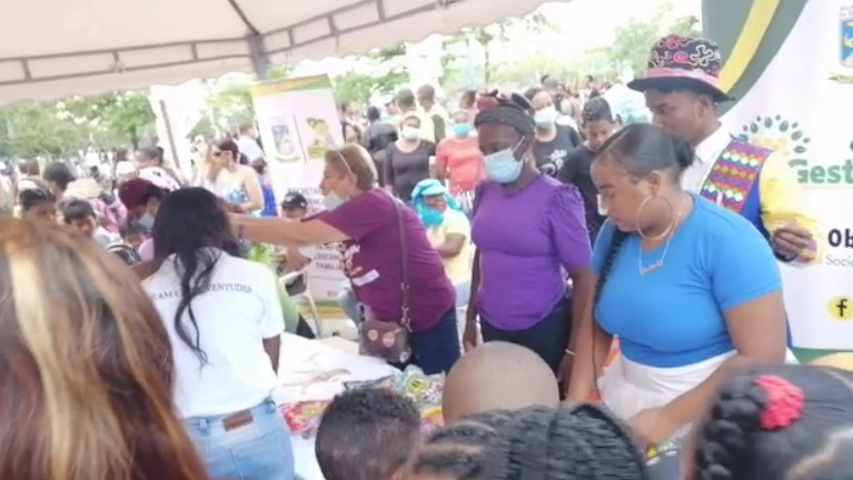 Niños y niñas recibieron regalos y dulces en su día por parte del Despacho de la Gestora Social de Buenaventura 