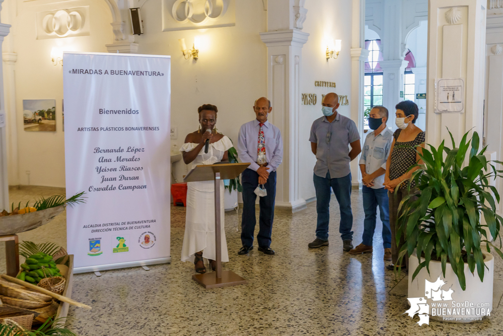 Inició la exposición "Miradas a Buenaventura"