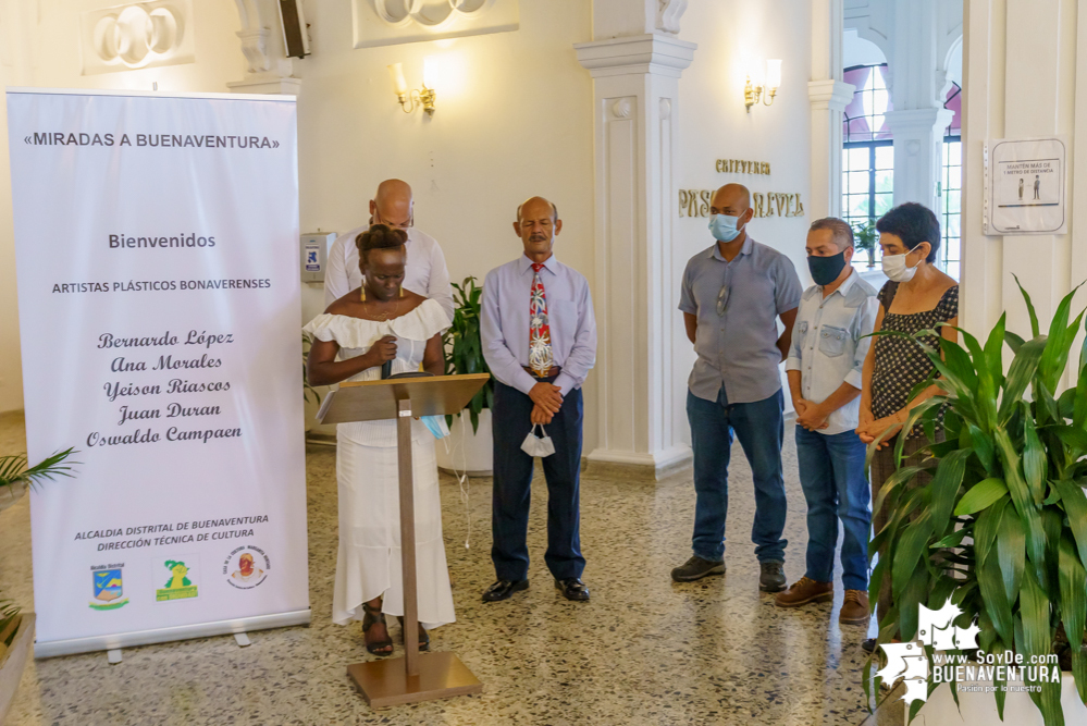 Inició la exposición "Miradas a Buenaventura"