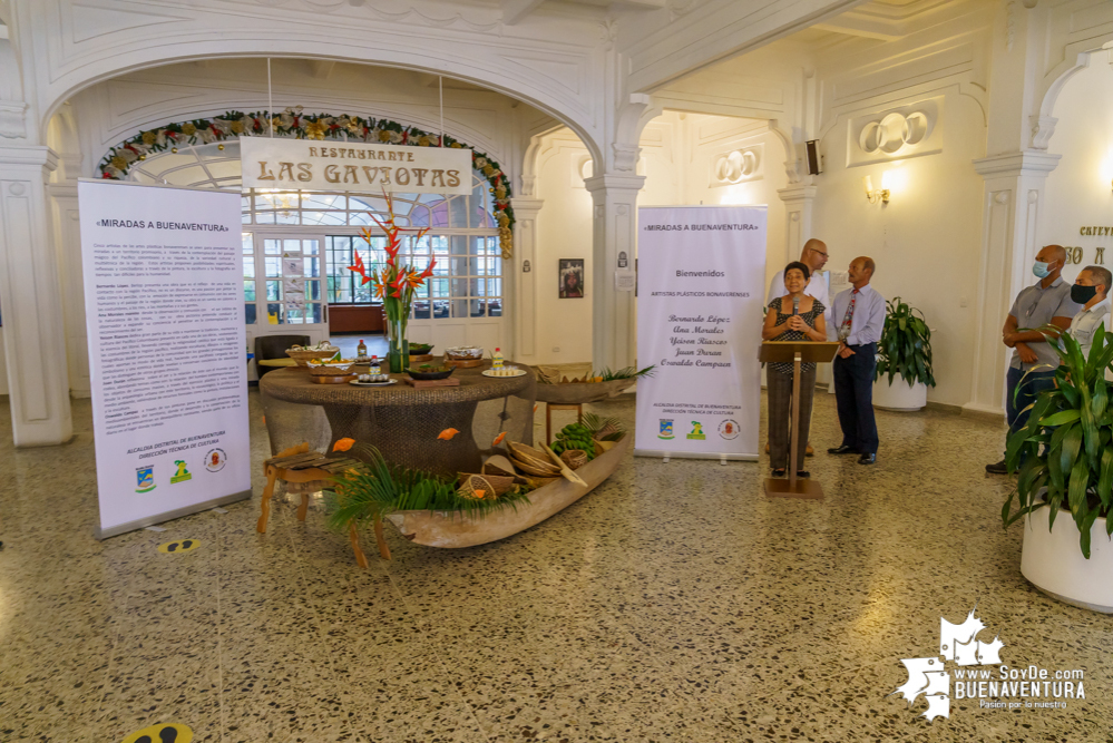 Inició la exposición "Miradas a Buenaventura"