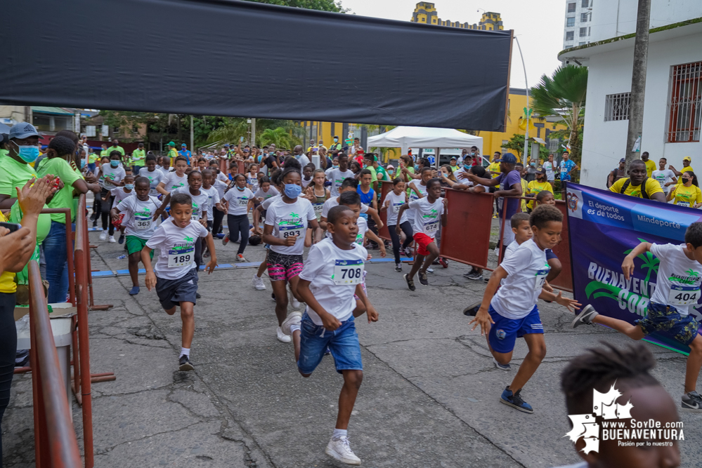 Más de mil atletas hicieron parte de la Carrera Atlética Buenaventura Corre 2021 