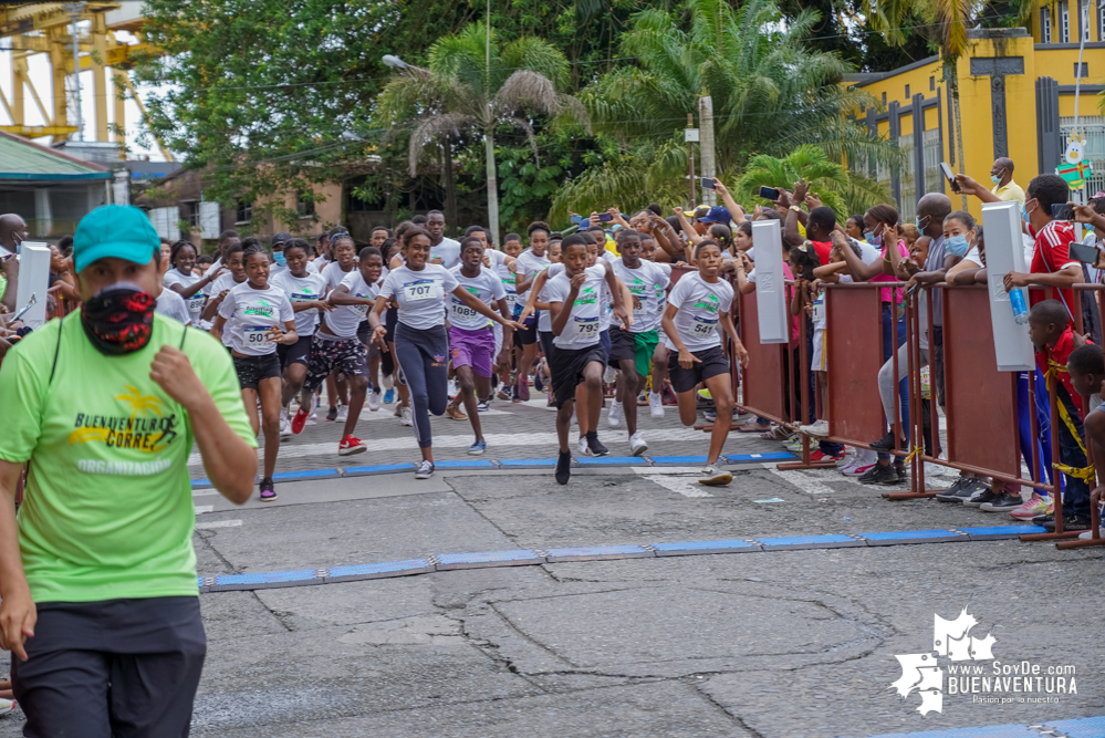 Más de mil atletas hicieron parte de la Carrera Atlética Buenaventura Corre 2021 