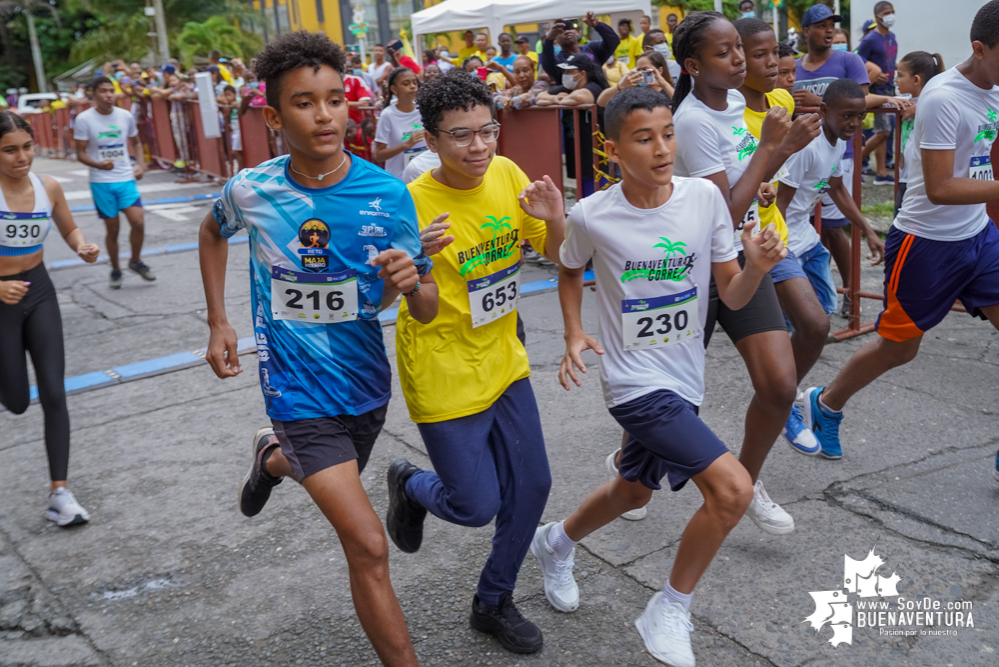 Más de mil atletas hicieron parte de la Carrera Atlética Buenaventura Corre 2021 