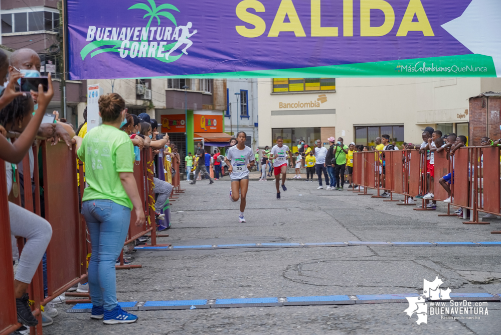 Más de mil atletas hicieron parte de la Carrera Atlética Buenaventura Corre 2021 