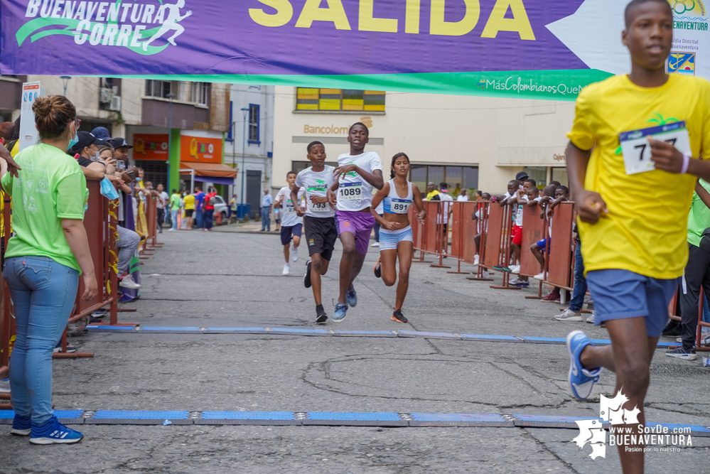 Más de mil atletas hicieron parte de la Carrera Atlética Buenaventura Corre 2021 