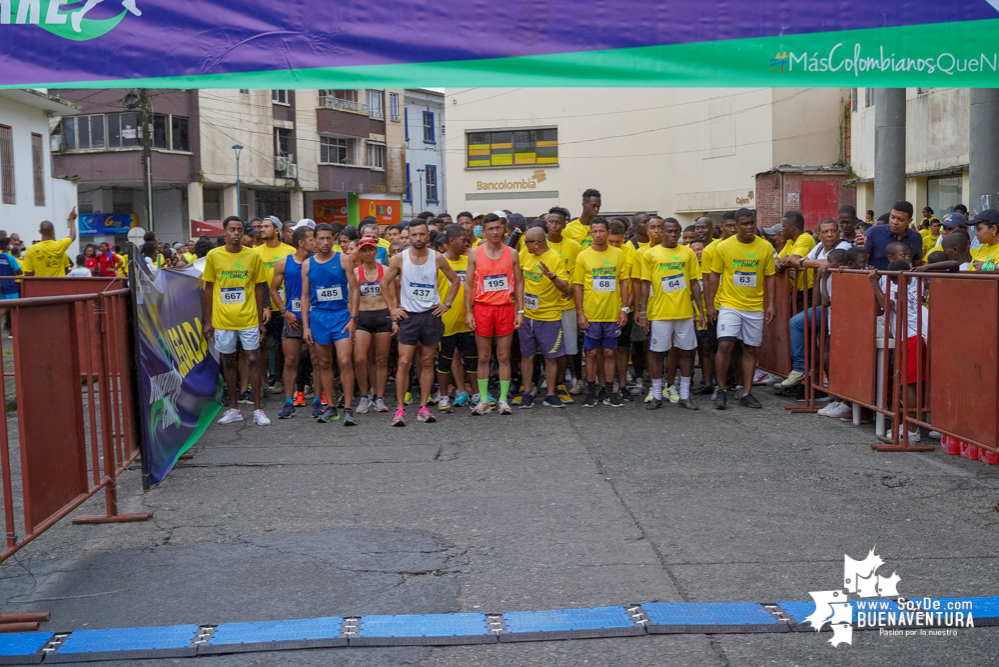 Más de mil atletas hicieron parte de la Carrera Atlética Buenaventura Corre 2021 