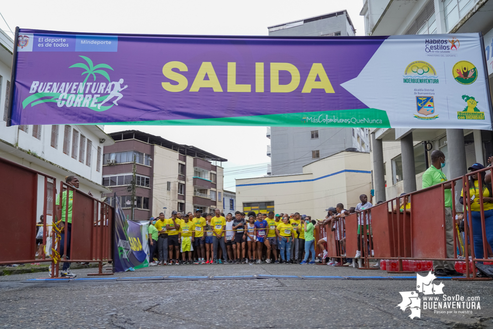 Más de mil atletas hicieron parte de la Carrera Atlética Buenaventura Corre 2021 