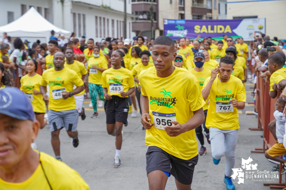 Más de mil atletas hicieron parte de la Carrera Atlética Buenaventura Corre 2021 