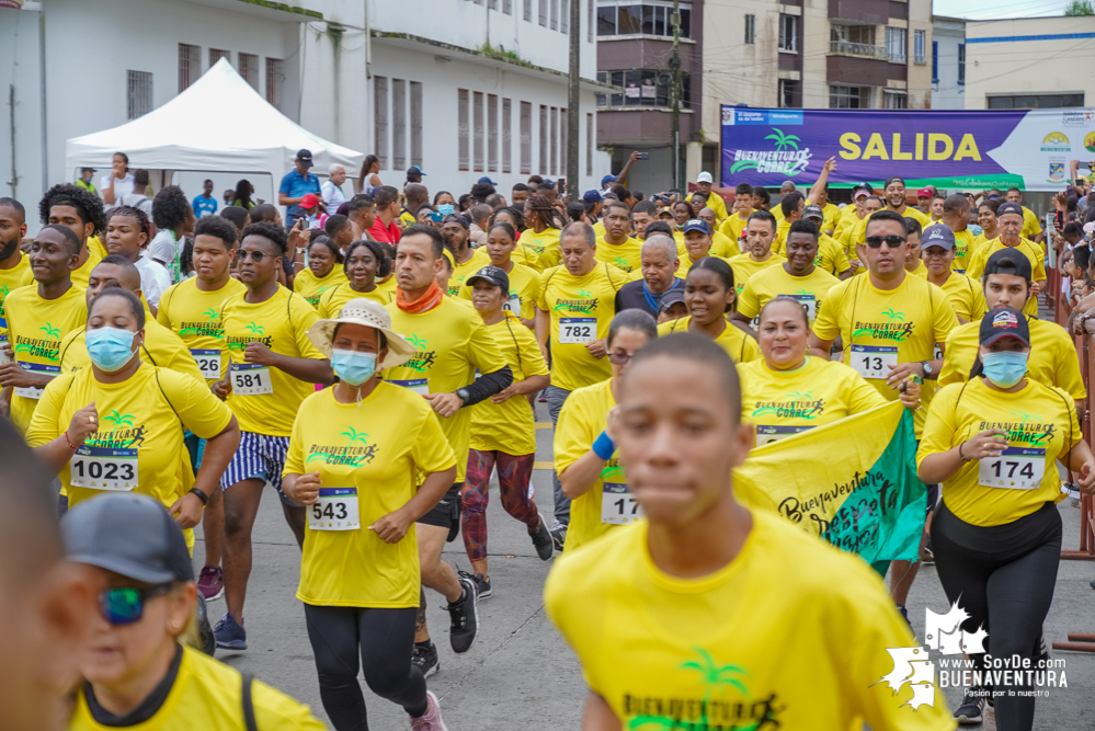 Más de mil atletas hicieron parte de la Carrera Atlética Buenaventura Corre 2021 