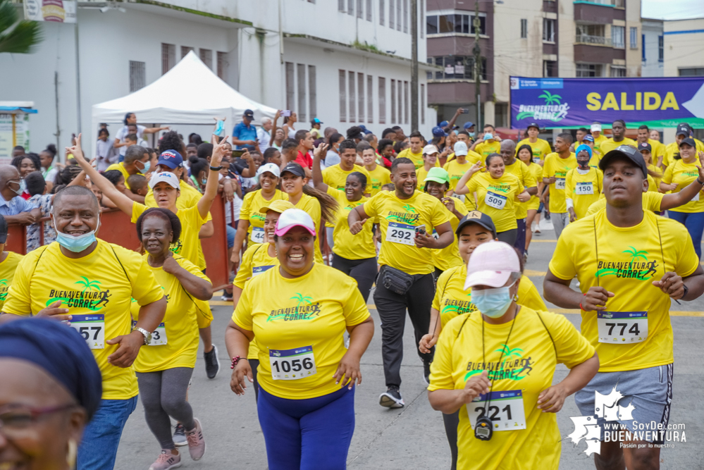 Más de mil atletas hicieron parte de la Carrera Atlética Buenaventura Corre 2021 