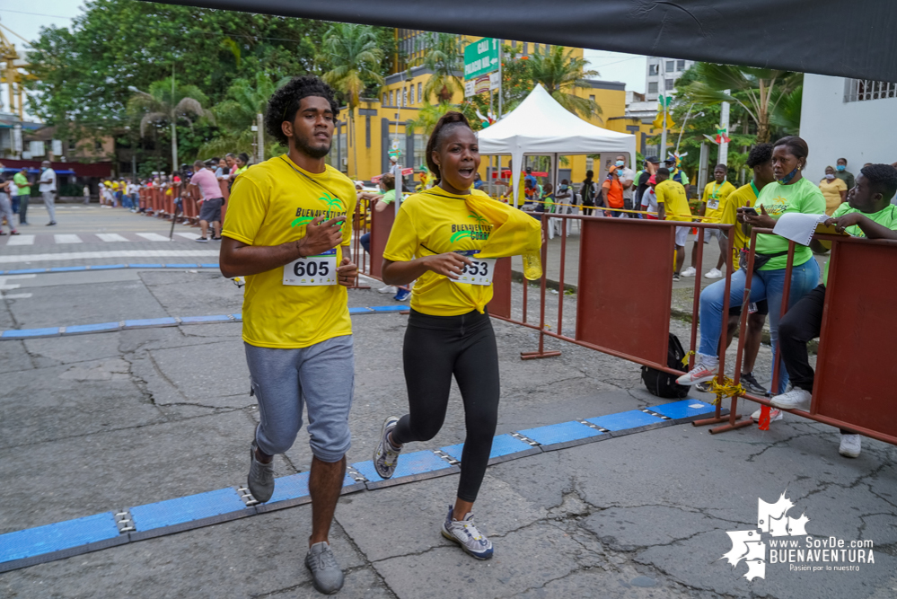 Más de mil atletas hicieron parte de la Carrera Atlética Buenaventura Corre 2021 