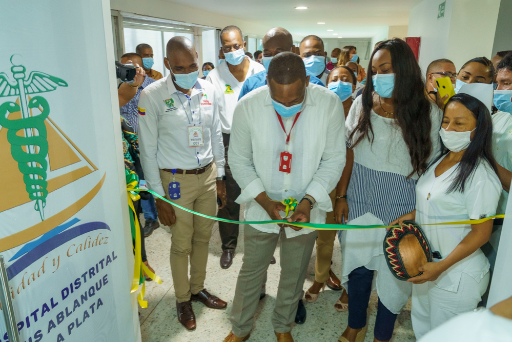 Fueron inauguradas 46 nuevas unidades de cuidados intensivos e intermedios en el Hospital Luis Ablanque de la Plata de Buenaventura