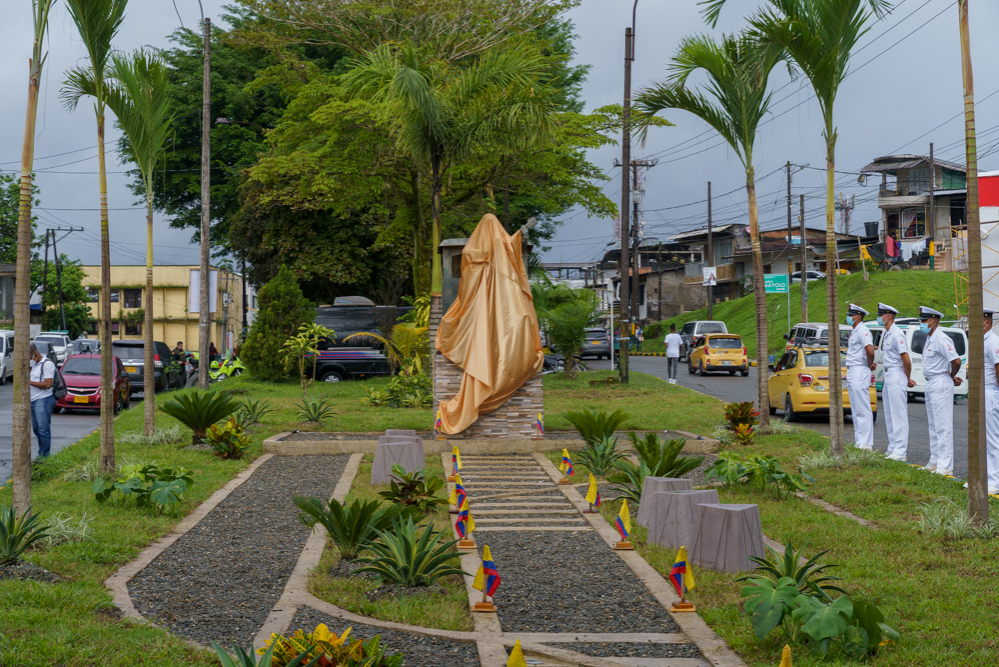 Con la entrega de escultura, Buenaventura saldó deuda histórica con Petronio Álvarez 