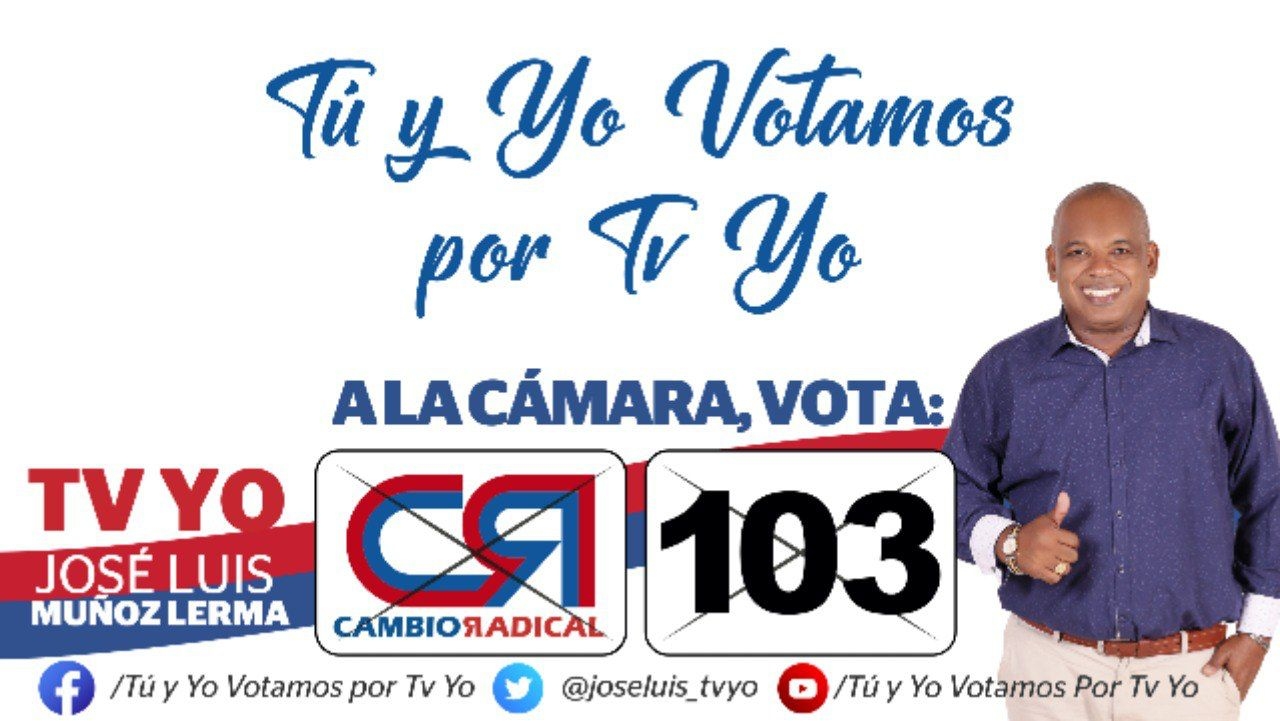 El candidato a la Cámara de Representantes, José Luis Muñoz Lerma “Tv Yo” realizará Gran Puerta a Puerta en las comunas dos y cuatro de Buenaventura