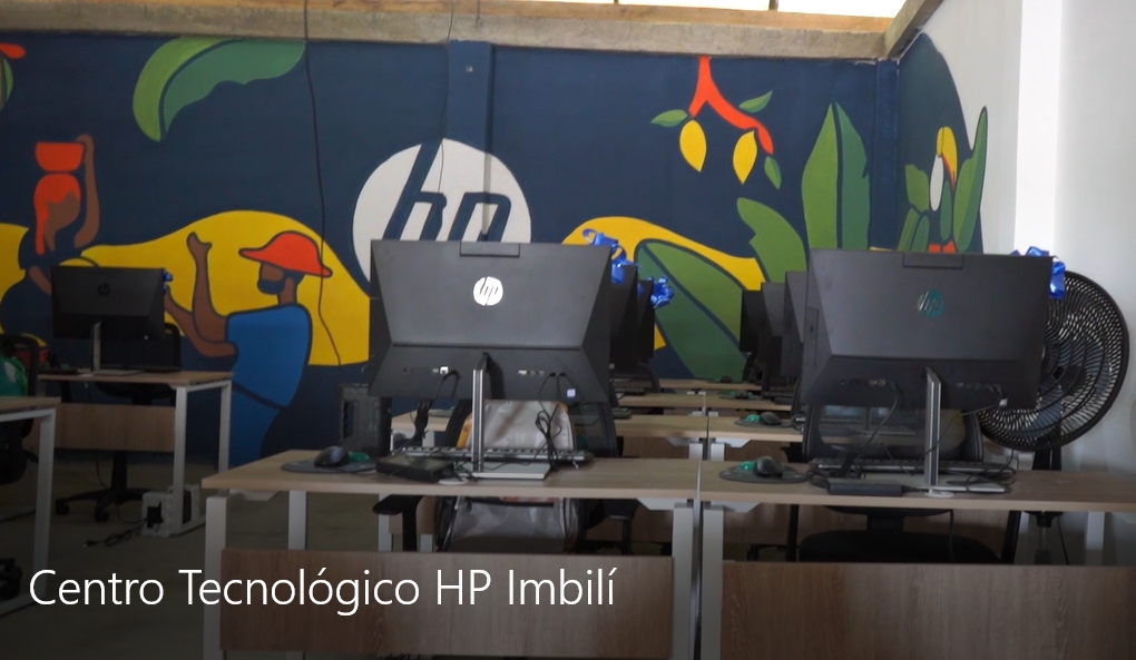 Con nuevo Centro de Tecnología, HP Inc. llega a la comunidad de Imbilí Carretera en Tumaco