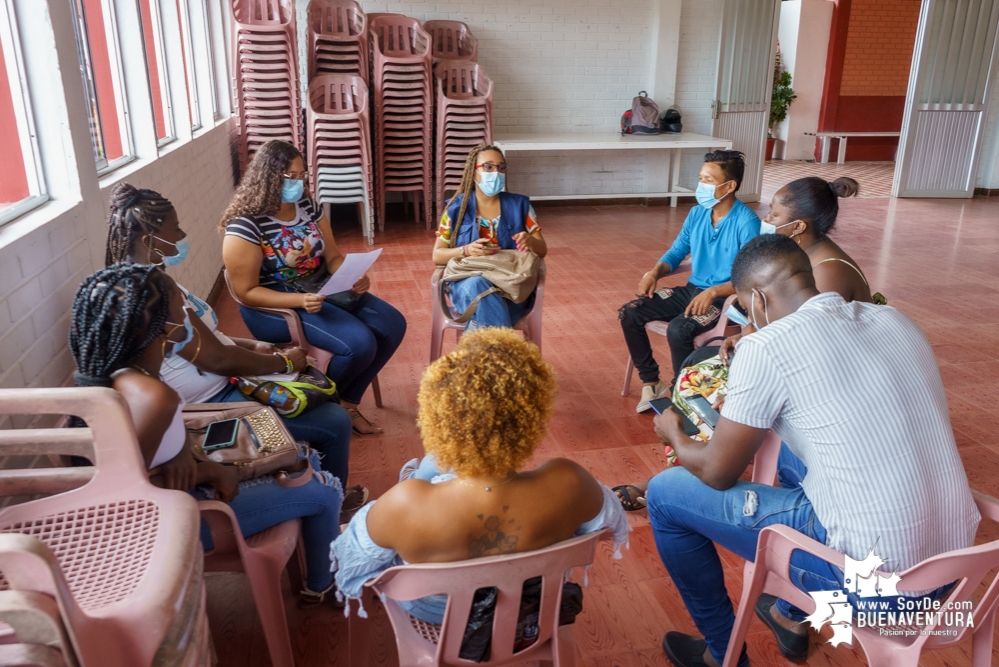 Los jóvenes de Buenaventura participan con sus propuestas de como quieren ver a Buenaventura en el año 2040