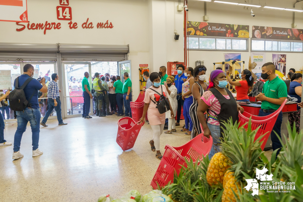 La Montaña Agromercados realizó la reapertura de La 14 en Buenaventura