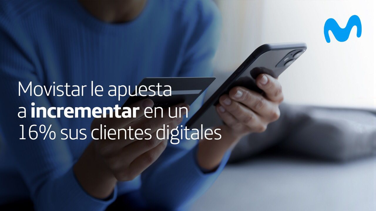 Movistar le apuesta a incrementar en 16 % sus clientes digitales este año 2022