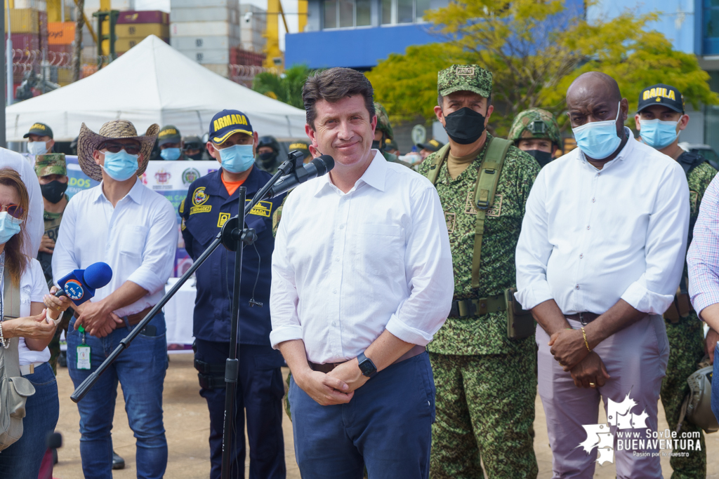 El Mindefensa anunció que 1.040 hombres de la Fuerza Pública garantizan seguridad territorial en los barrios de Buenaventura